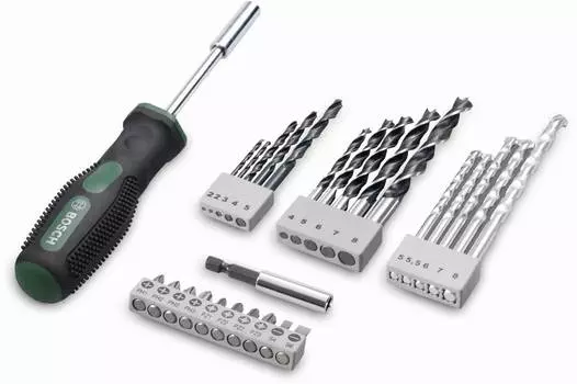 Набор бит и сверл Bosch 2607017201 универсал. (27пред.) для шуруповертов
