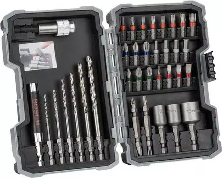 Набор бит и сверл Bosch PRO-Mix универсал. (35пред.) для шуруповертов/дрелей (2607017328)