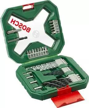 Набор бит и сверл Bosch X-line 34 (34пред.) для шуруповертов/дрелей (2607010608)