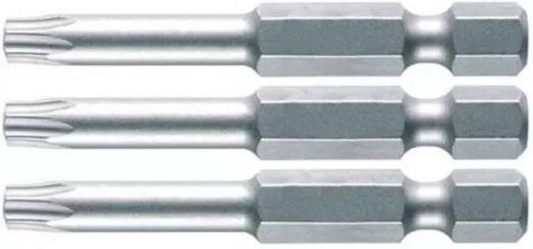 Набор бит Makita B-25404 (3пред.) для шуруповертов