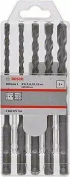 Набор буров Bosch 2608579120 по бетону (5пред.) для перфораторов