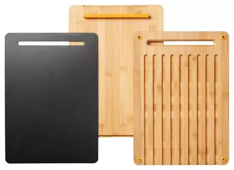 Набор досок Fiskars Functional Form 1057550, бамбук, 3шт