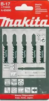 Набор пилок по дереву Makita B-17, 5 предм. (a-85690)