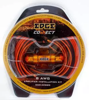 Набор проводов Edge EDC-AK820 красный/черный