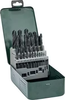 Набор сверл Bosch HSS-R по металлу (25пред.) для шуруповертов/дрелей (2607019446)