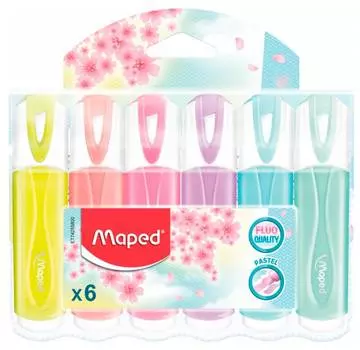 Набор текстовыделителей Maped 742558 6цв. ассорти