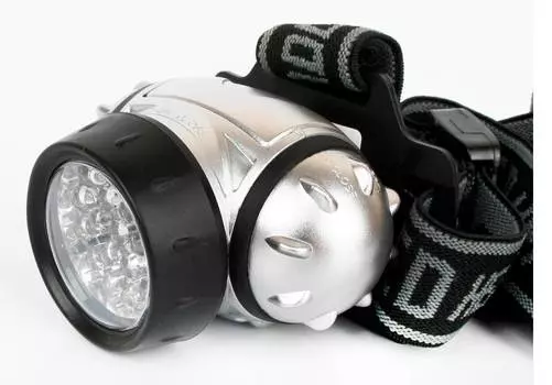 Налобный фонарь Ultraflash LED5353, серебристый, 48lm (10262)