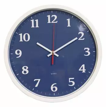 Настенные часы Бюрократ WallC-R66P белый (wallc-r66p30/white) (плохая упаковка)