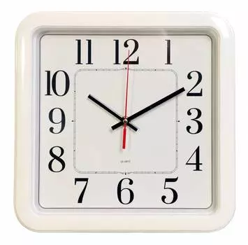 Настенные часы Бюрократ WallC-S79P белый (wallc-s79p29/white)