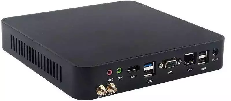 Неттоп Hiper M8, Intel Pentium Gold G6405, DDR4 8ГБ, SSD 256ГБ, Intel UHD Graphics 610, Windows 10 Professional, черный (61gfbdv1qg)