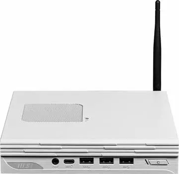 Неттоп MSI Pro DP10 13M-021RU, Intel Core i7 1360P, DDR4 16ГБ, SSD 512ГБ, Intel Iris Xe, Windows 11 Professional, белый (9s6-b0a612-021)