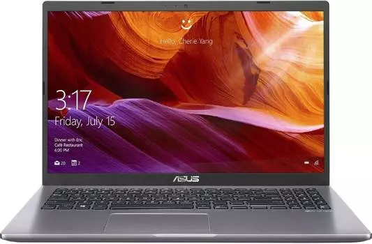 Ноутбук Asus X509FA-BR350, 15.6", TN, Intel Core i7 8565U, DDR4 8ГБ, SSD 256ГБ, Intel UHD Graphics, серый (90nb0mz2-m19580)