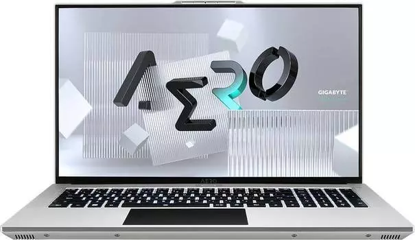 Ноутбук Gigabyte Aero 17, 17.3", IPS, Intel Core i7 12700H, DDR5 16ГБ, SSD 2048ГБ, NVIDIA GeForce RTX 3070 Ti для ноутбуков 8ГБ, серебристый (xe5-73ru738hp)