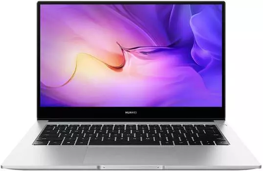 Ноутбук Huawei MateBook D NbD-WDH9, 14", IPS, Intel Core i5 1135G7, DDR4 8ГБ, SSD 512ГБ, Intel Iris Xe graphics, серебристый (53013erm)