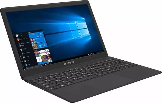 Ноутбук Irbis NB NB615, 15.6", IPS, Intel Core i3 1005G1, LPDDR4x 16ГБ, HDD 1000ГБ, SSD 128ГБ, Intel UHD Graphics, черный
