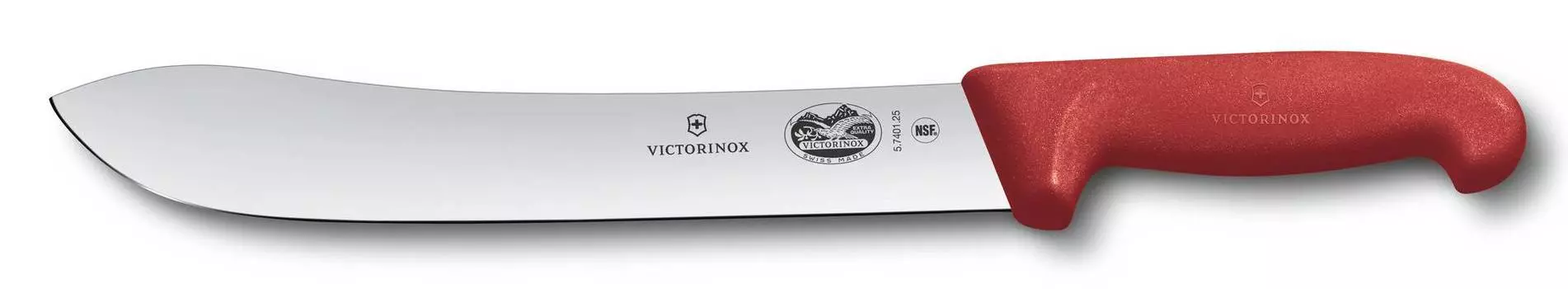 Нож Victorinox Fibrox Butchers knife красный (5.7401.25)