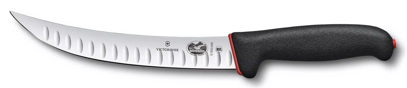 Нож Victorinox Fibrox Dual Grip Slaughter черный (5.7223.20d)