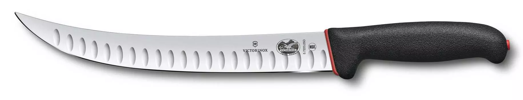 Нож Victorinox Fibrox Dual Grip Slaughter черный (5.7223.25d)