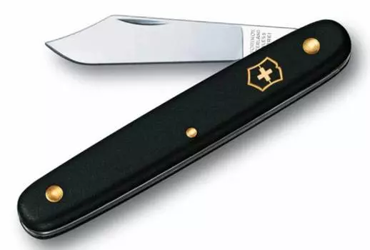 Нож Victorinox Pruning Knife черный (1.9010)