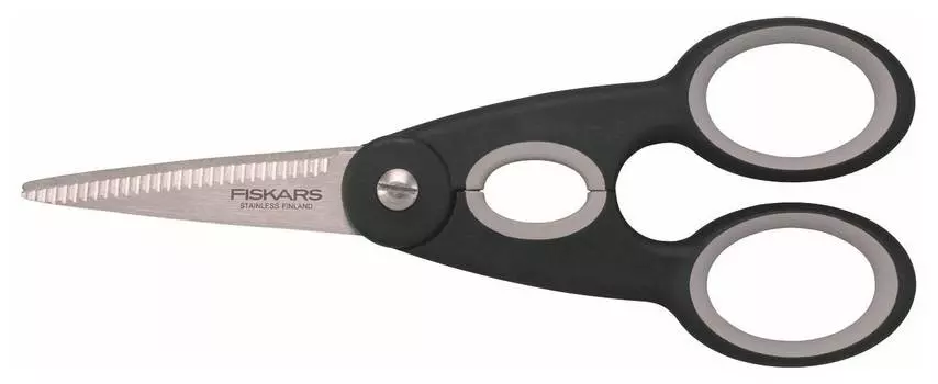 Ножницы кухонные Fiskars 1003034 220мм черный