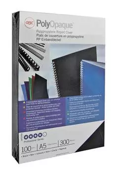 Обложка GBC PolyOpaque 100шт. (ib386800)