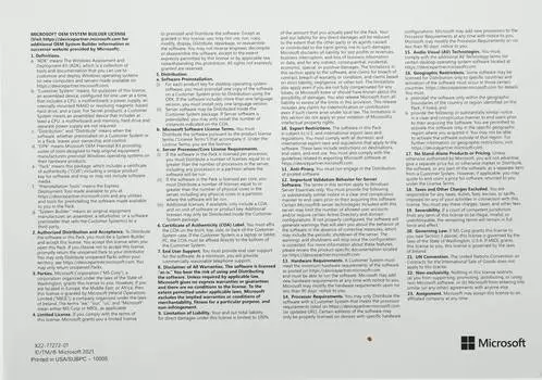 Операционная система Microsoft Windows 11 Pro 64-bit English 1pk DSP OEI DVD (fqc-10529)