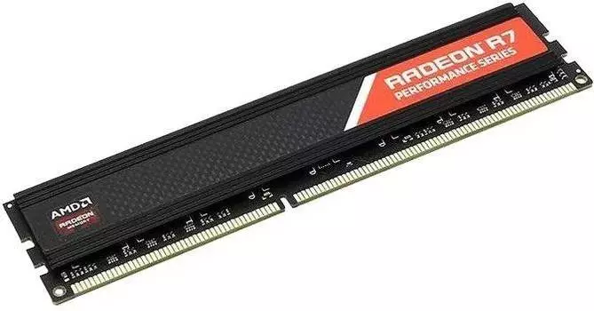 Оперативная память AMD Radeon R7 Performance Series DDR4 - 4Gb, 2666 МГц, DIMM, CL16 (r744g2606u1s-uo)