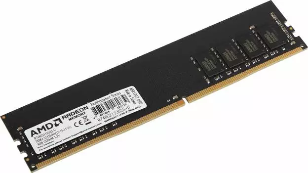 Оперативная память AMD Radeon R7 Performance Series DDR4 - 8Gb, 2133 МГц, DIMM, CL15 (r748g2133u2s-u)