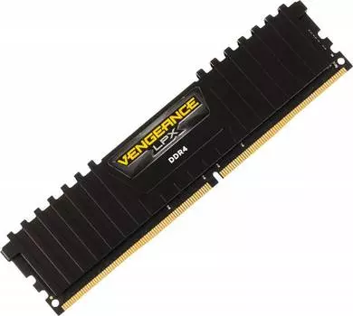 Оперативная память Corsair Vengeance LPX DDR4 - 8Gb, 2666 МГц, DIMM, CL16 (cmk8gx4m1a2666c16)