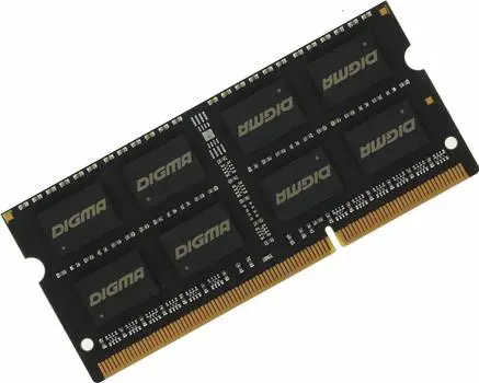 Оперативная память Digma DDR3L - 8Gb, 1600 МГц, SO-DIMM, CL11 (dgmas31600008d)
