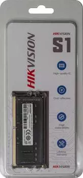 Оперативная память Hikvision DDR4 - 16Gb, 2666 МГц, SO-DIMM, CL19 (hked4162dab1d0za1/16g)