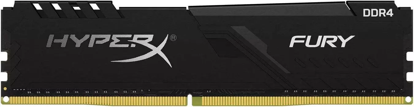 Оперативная память Kingston Fury Beast Black DDR4 - 16Gb, 3733 МГц, DIMM, CL19 (kf437c19bb1/16)