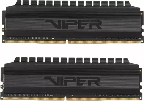 Оперативная память Patriot Viper 4 Blackout DDR4 - 2x 8Gb, 3000 МГц, DIMM, CL16 (pvb416g300c6k)