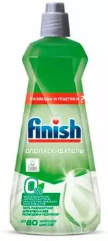 Ополаскиватель Finish Green 0% 0.4л без отдушки