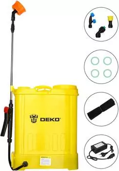 Опрыскиватель Deko DKSP12 желтый (065-0951)