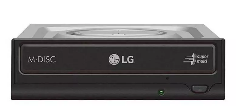 Оптический привод LG GH24NSD5 черный SATA