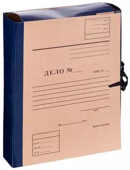 Папка архивная 4 завязки 88606