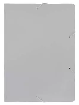 Папка на резинке Бюрократ Black&amp;White BWPR05WT