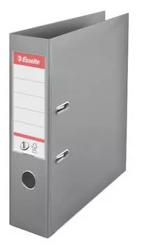 Папка-регистратор Esselte Power 811380P пластик серый