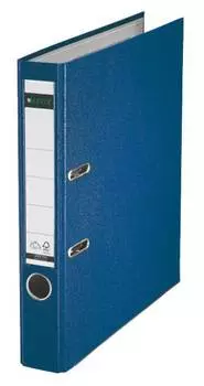 Папка-регистратор Leitz 10151235P пластик синий