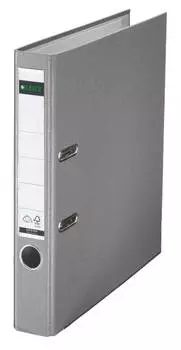 Папка-регистратор Leitz 180 10151285P пластик серый