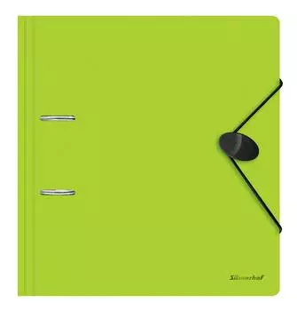 Папка-регистратор Silwerhof 355051 полифом салатовый