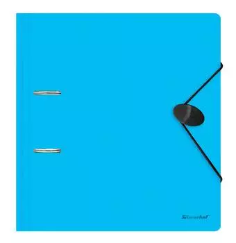 Папка-регистратор Silwerhof 355052 полифом голубой