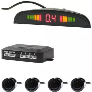 Парковочный радар Swat PT-124B черный (swat pt-124b)