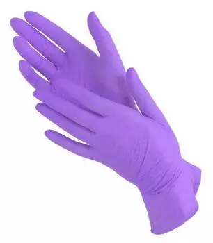 Перчатки Nitrylex нитрил S (упак.:100шт)