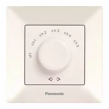 Переключатель каналов Panasonic Arkedia бежевый (wmtc05632bg-ru)