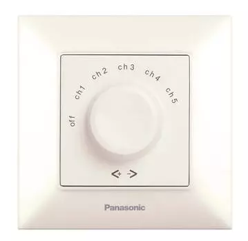 Переключатель каналов Panasonic Arkedia Slim WNTC05632BG-RU бежевый