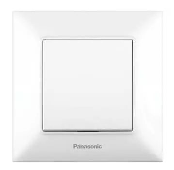 Переключатель Panasonic Arkedia Slim белый (wntc00032wh-ru)