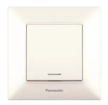 Переключатель Panasonic Arkedia Slim бежевый (wntc00042bg-ru)
