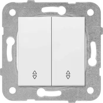 Переключатель Panasonic Karre&amp;Arkedia белый (wktt00112wh-ru)